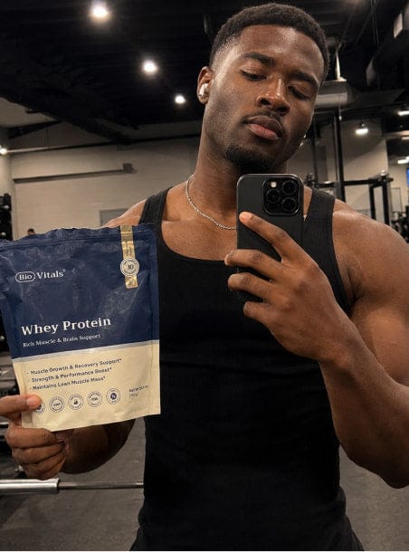 Customer photo review of Whey Protein