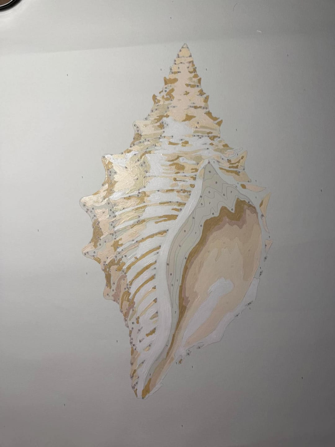 Customer photo review of Custom Kit | Paint by Numbers