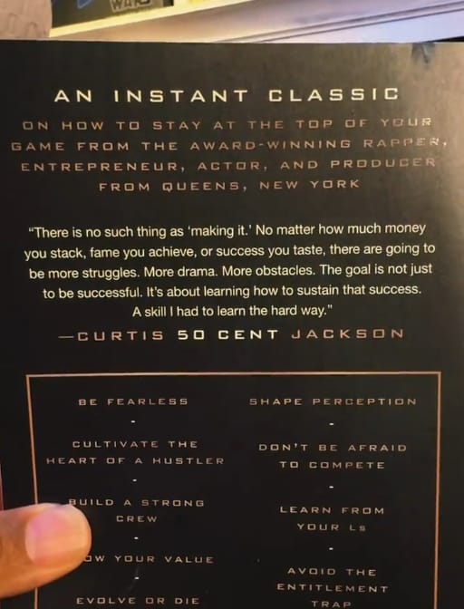 Customer photo review of Hustle Harder, Hustle Smarter