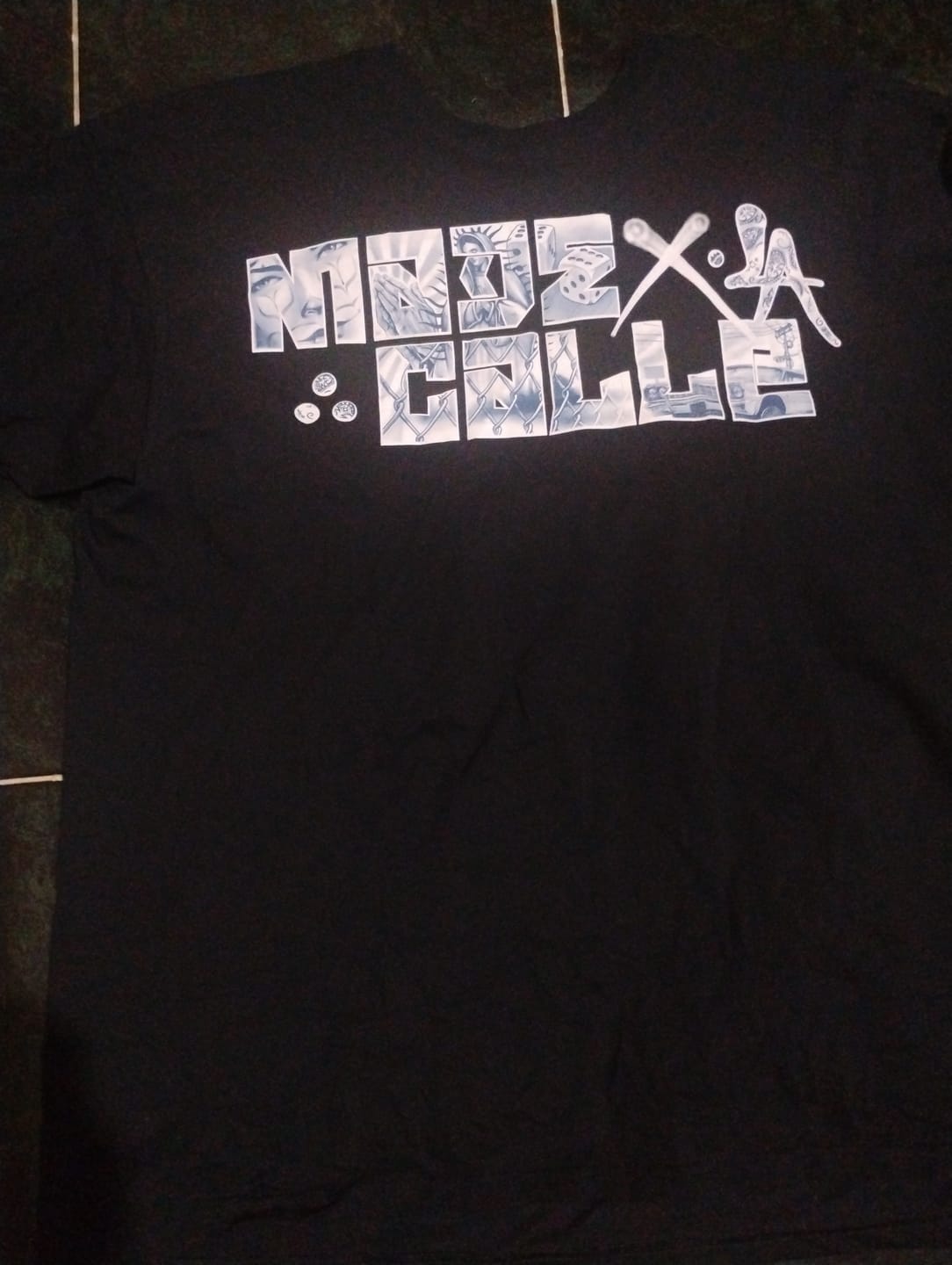 Customer photo review of Made Collage Tee