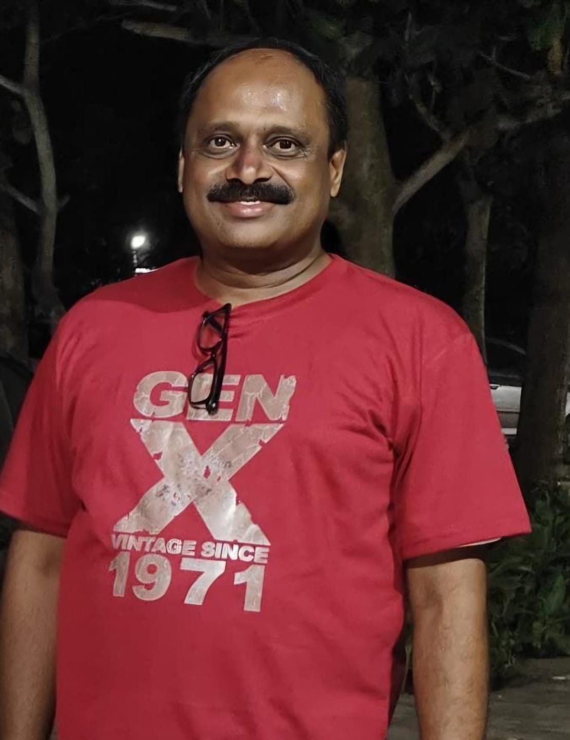 Customer photo review of Gen X Vintage Since 1971 T-Shirt