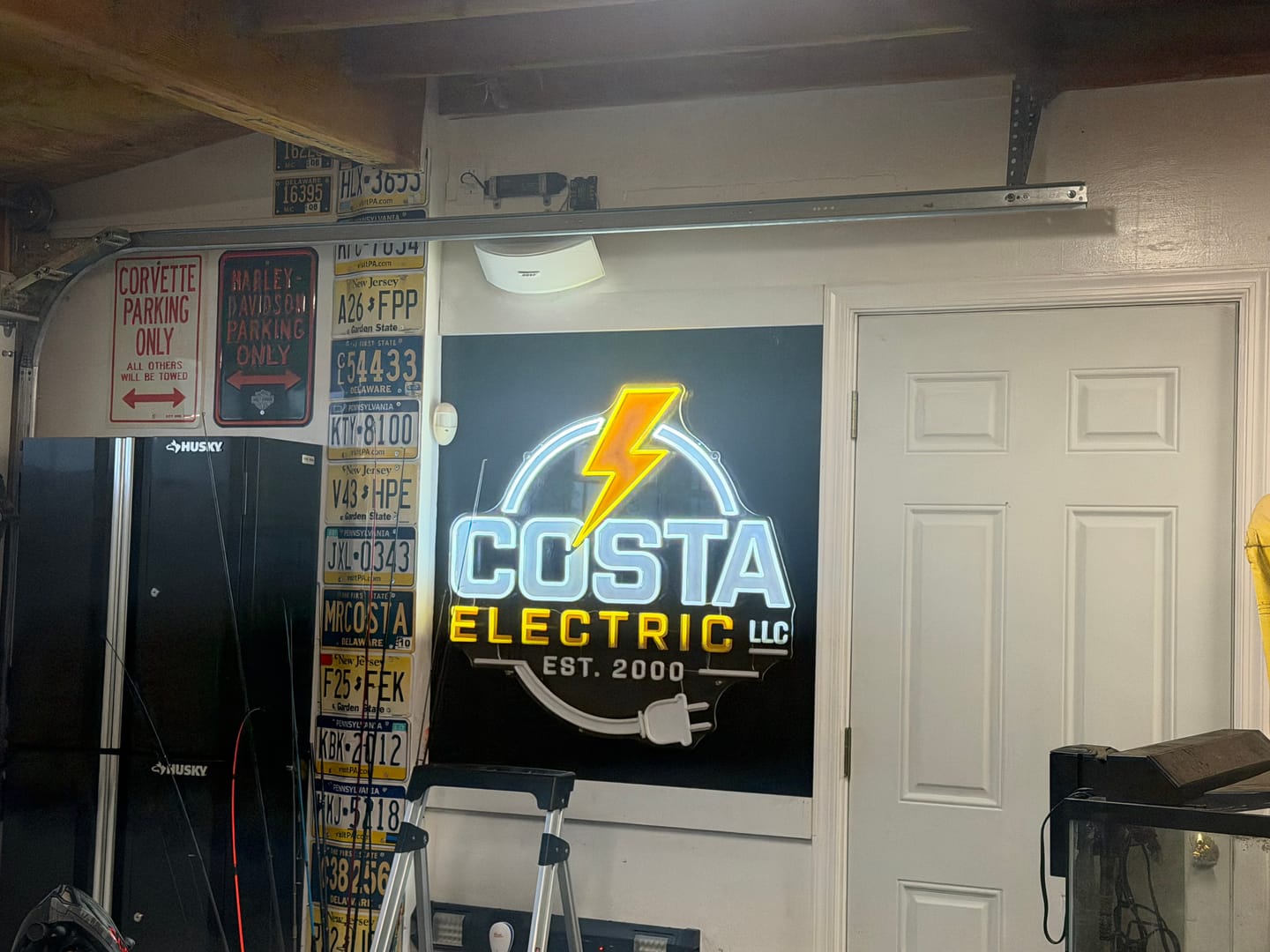 Customer photo review of COSTA ELECTRIC LLC |LED NEON SIGN