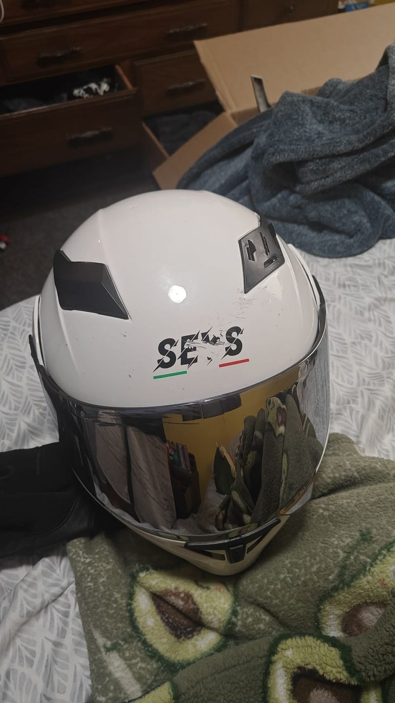 Customer photo review of K1 Modular Helmet - Bluetooth Headset