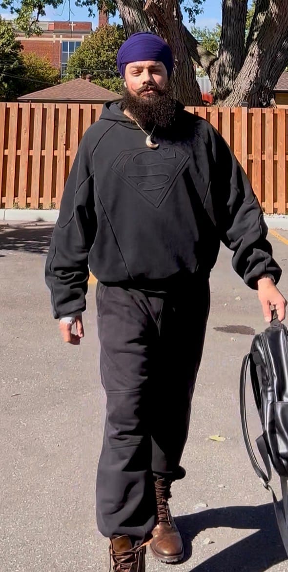 Customer photo review of 5094 - Superman Shield Hoodies