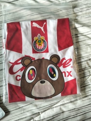 Customer photo review of Chivas X Kanye Jersey