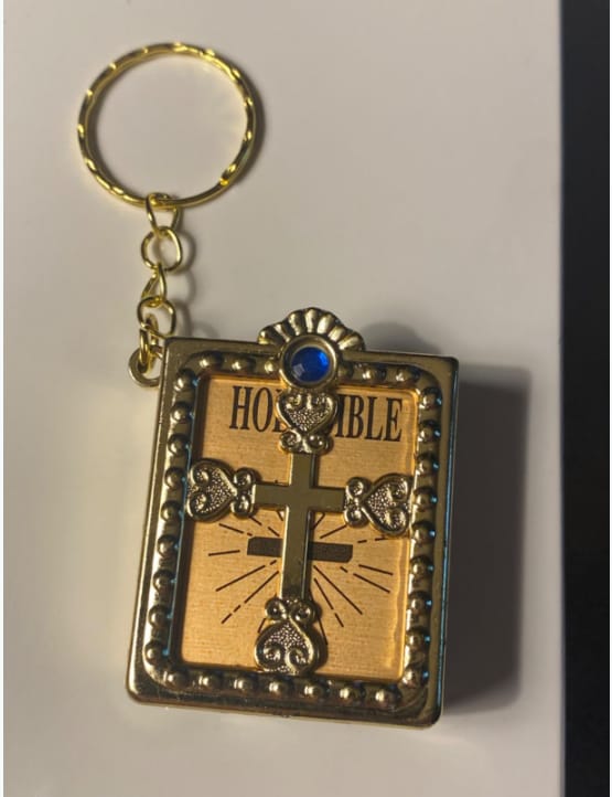 Customer photo review of Llavero biblia