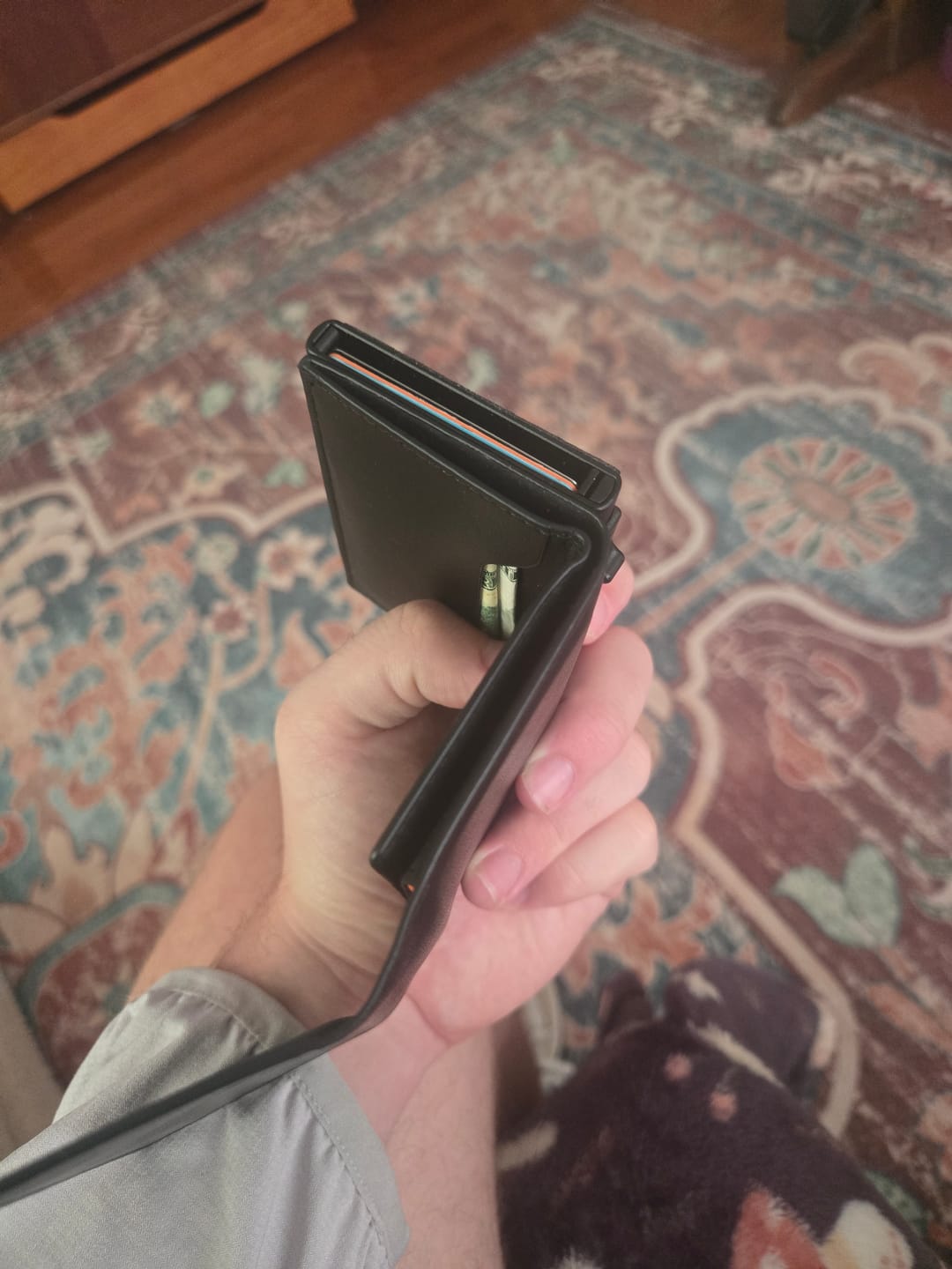 Customer photo review of 80Eighty® Onyx Wallet