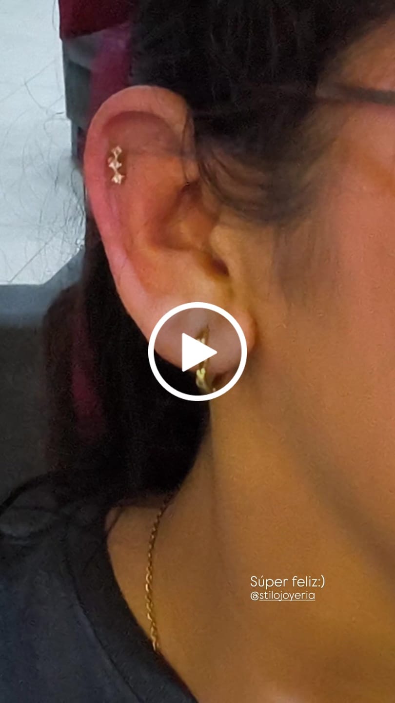 Customer video review of Piercing Spark Trio