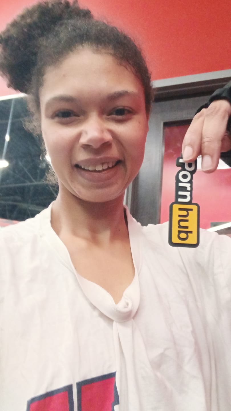 Customer photo review of PVC Logo Keychain
