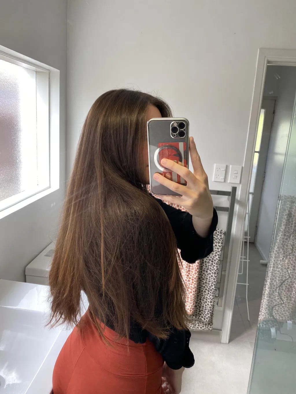 Customer photo review of Huile botanique croissance+