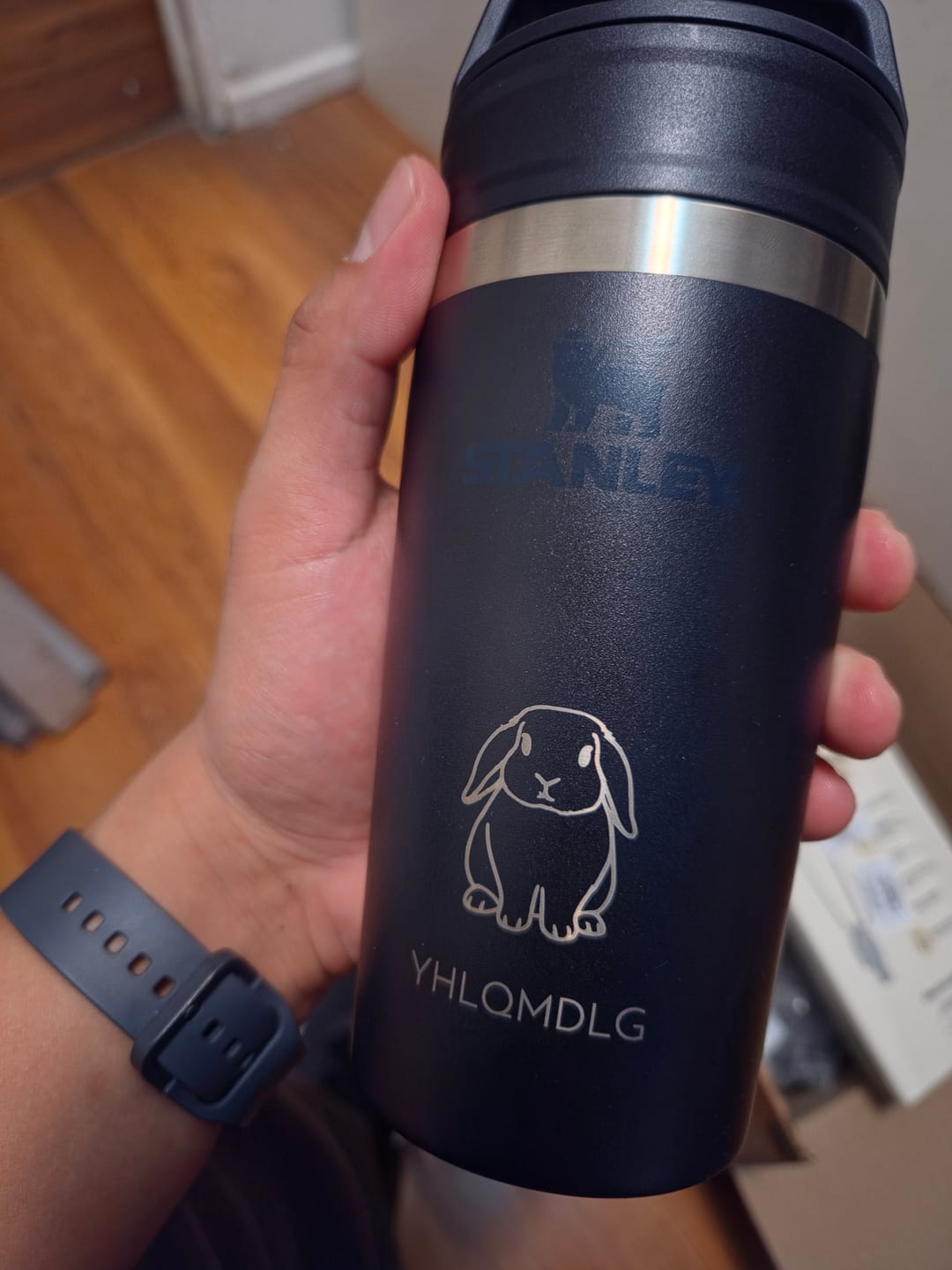 Customer photo review of Mug Café To Go Black 2.0 | 354 ml