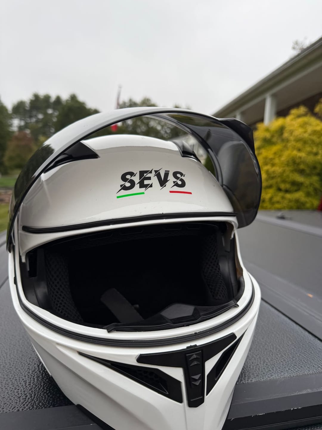 Customer photo review of K1 Modular Helmet - Bluetooth Headset