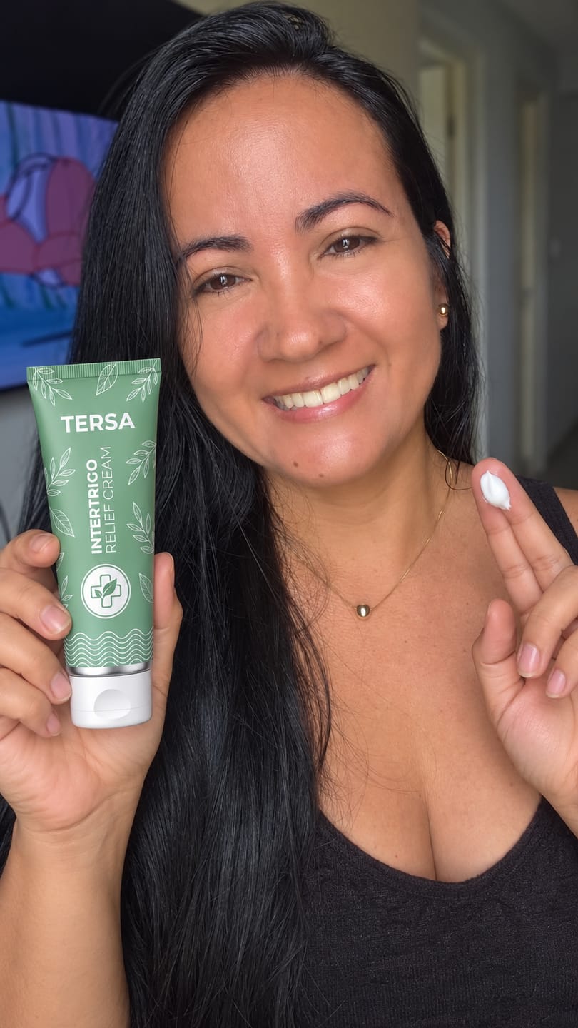 Customer photo review of Crema para pliegues