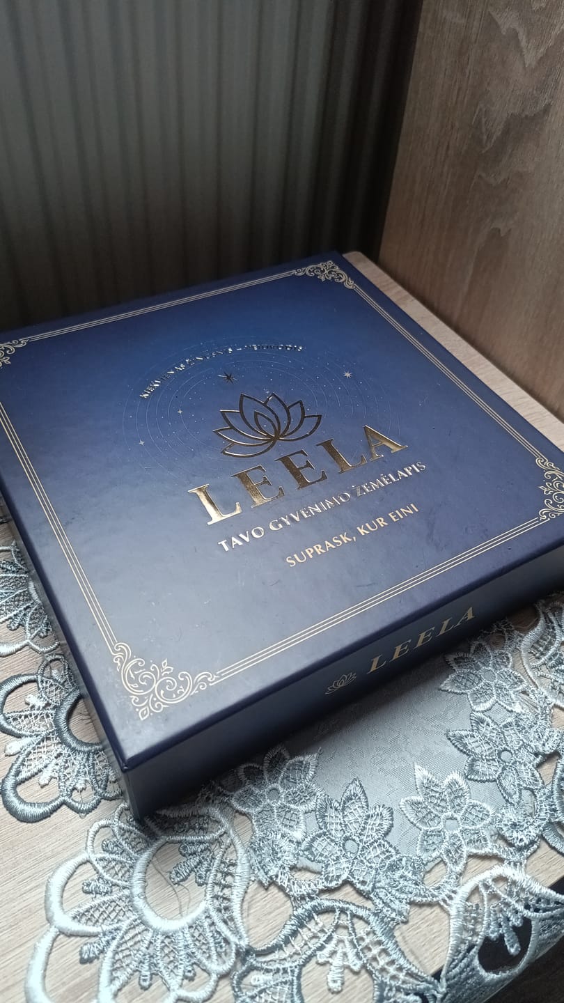 Customer photo review of Leela (Lila) žaidimas: Tavo gyvenimo žemėlapis
