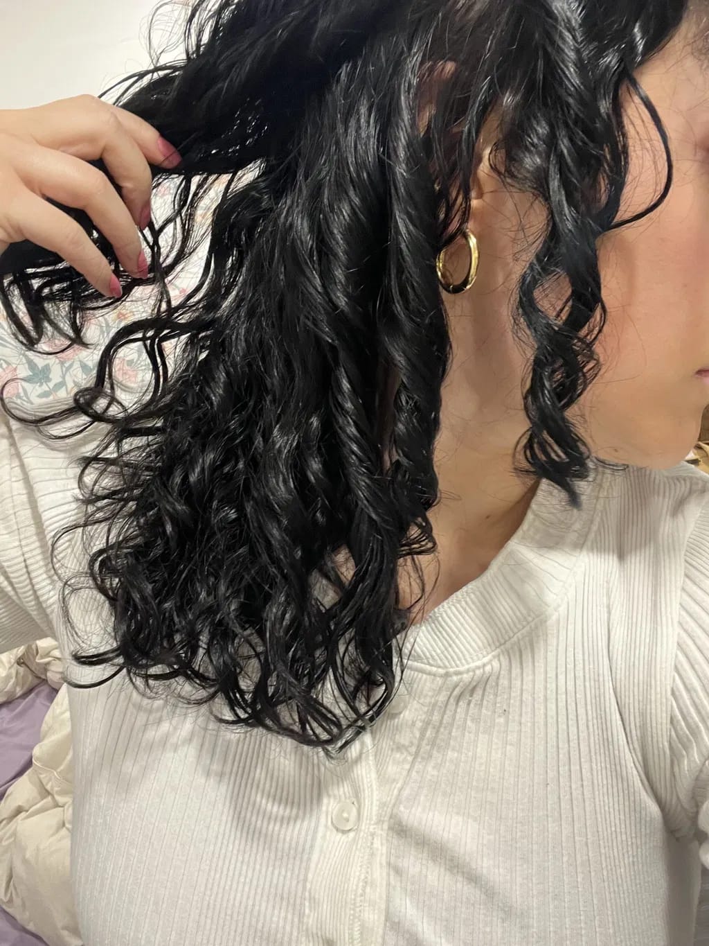 Customer photo review of Huile botanique croissance+