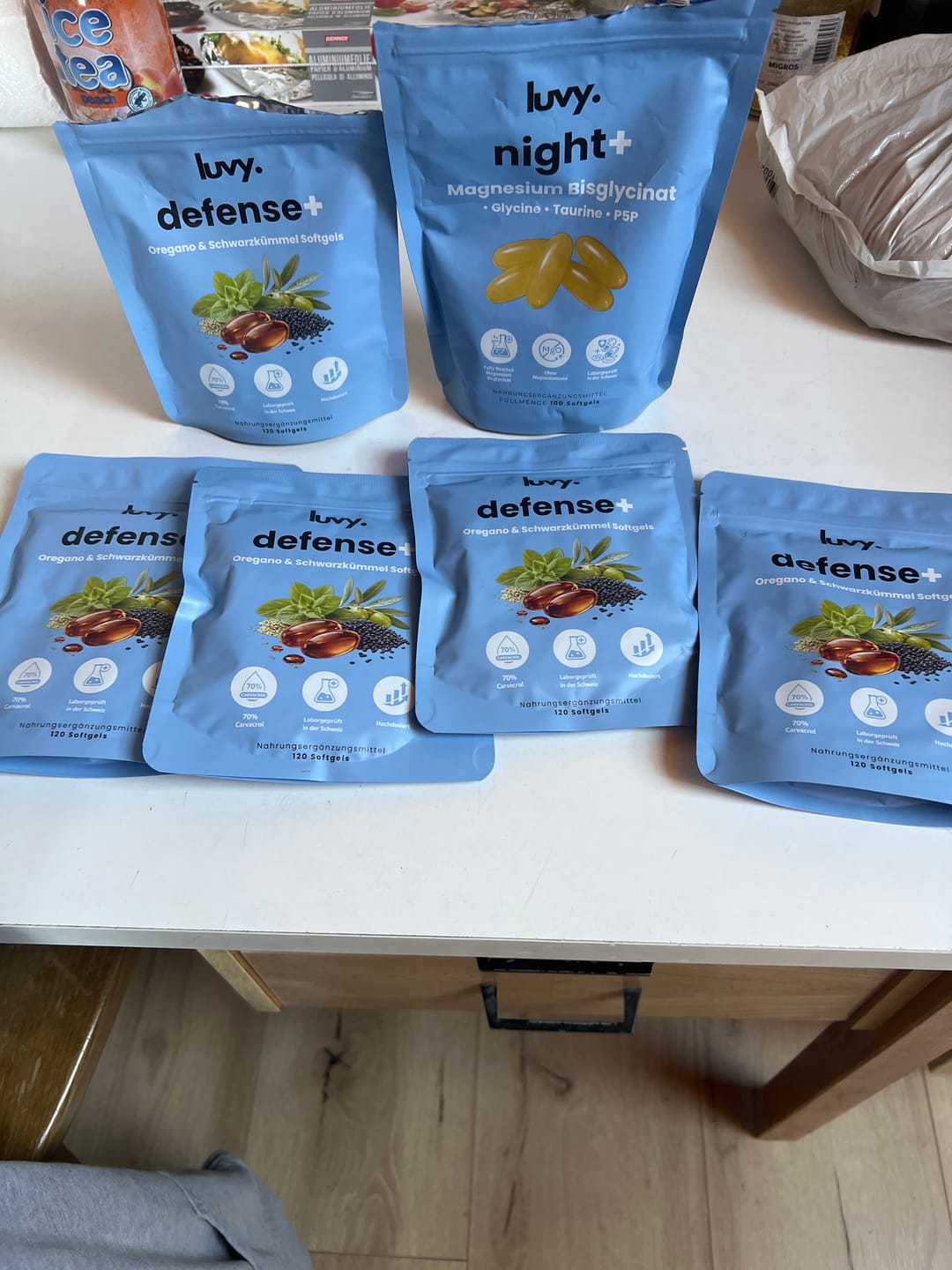 Customer photo review of DEFENSE+ | Oregano, Schwarzkümmel & Olivenblatt Softgels