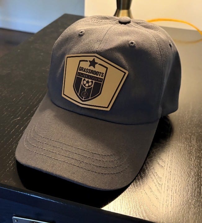 Customer photo review of Richardson 112 Custom Leather Patch Hats