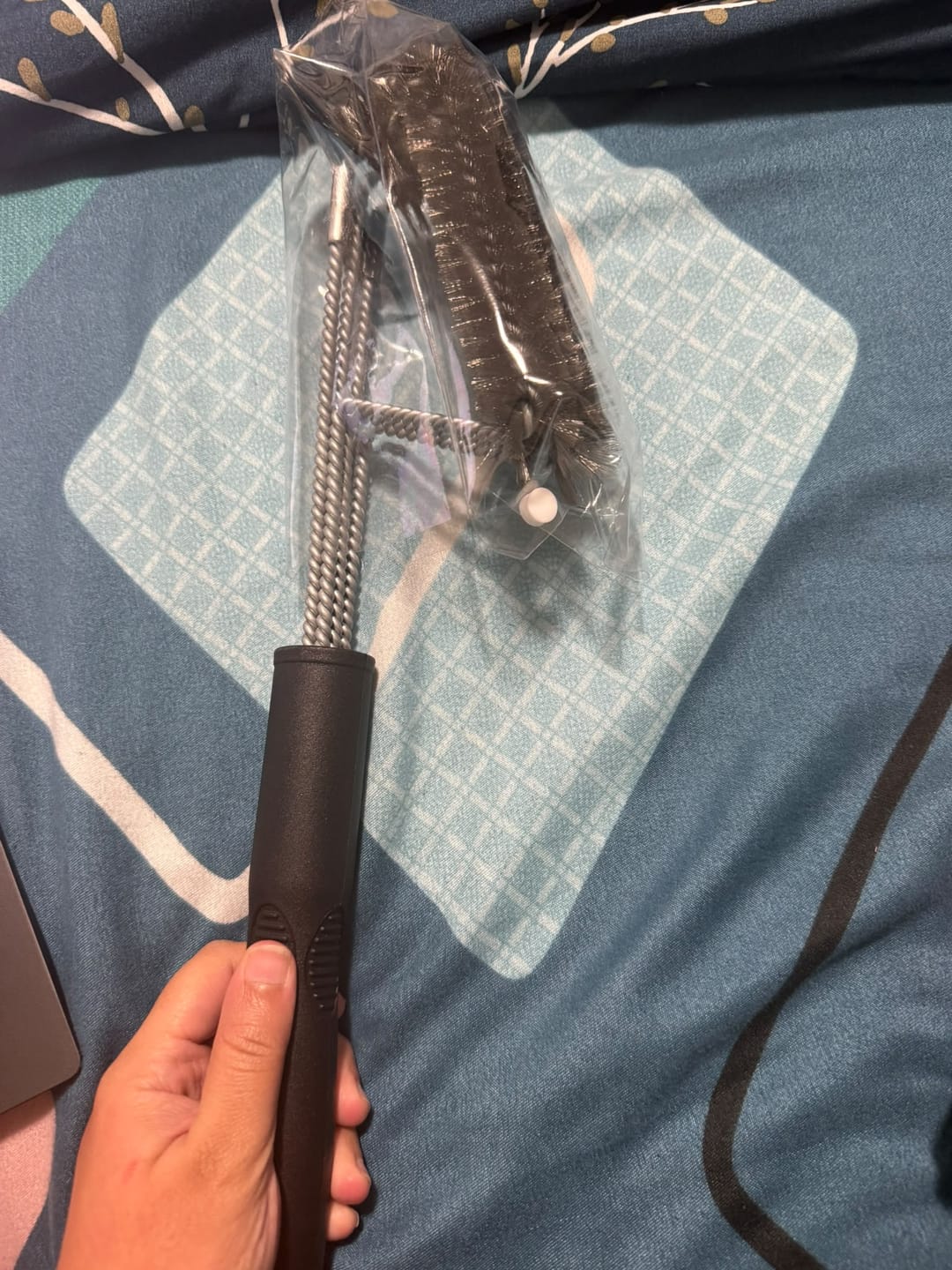 Customer photo review of Brander The Threesome Grill Brush