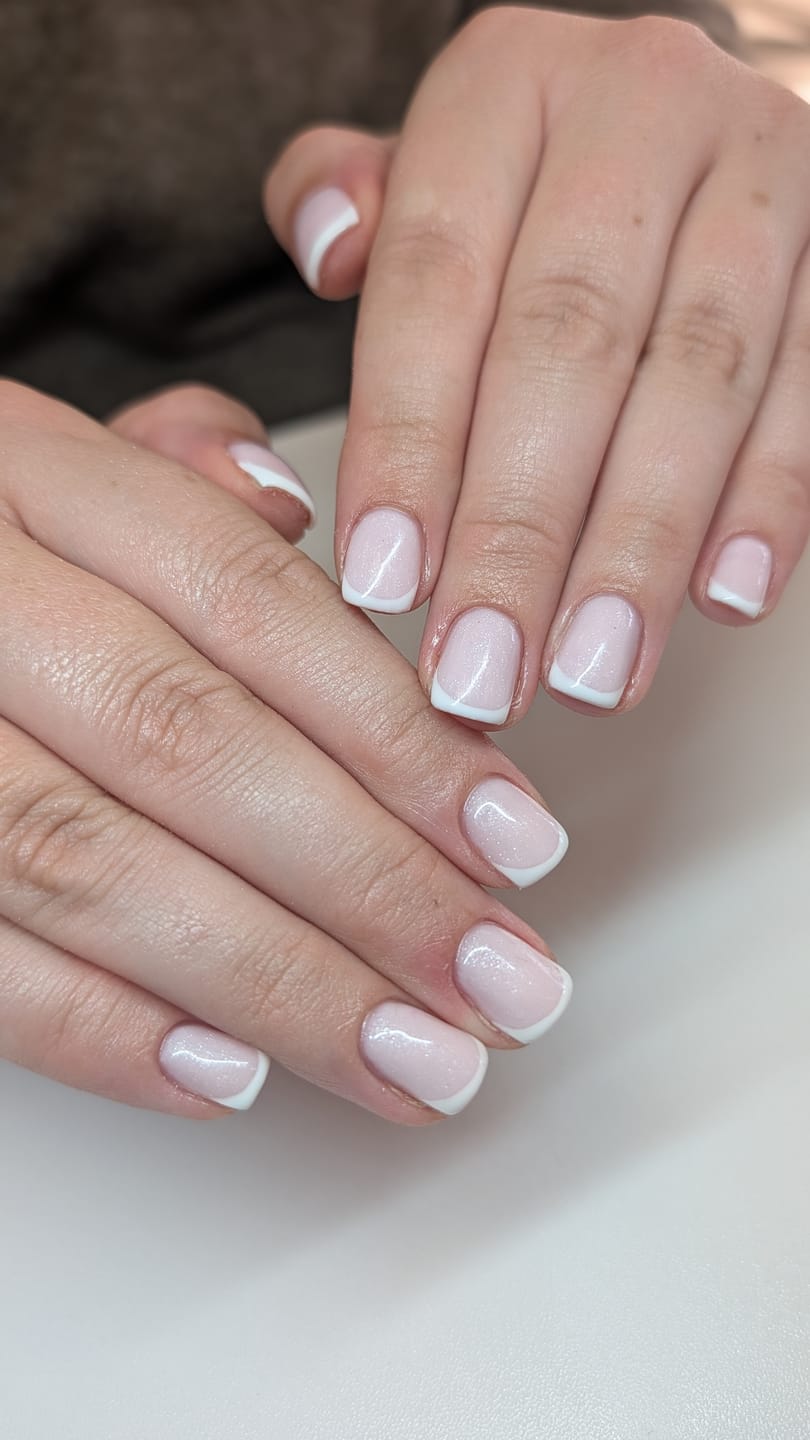 Customer photo review of Semilac One Step 3in1 We Care UV Gel Polish Bottle 252 Milky Pink 11ml