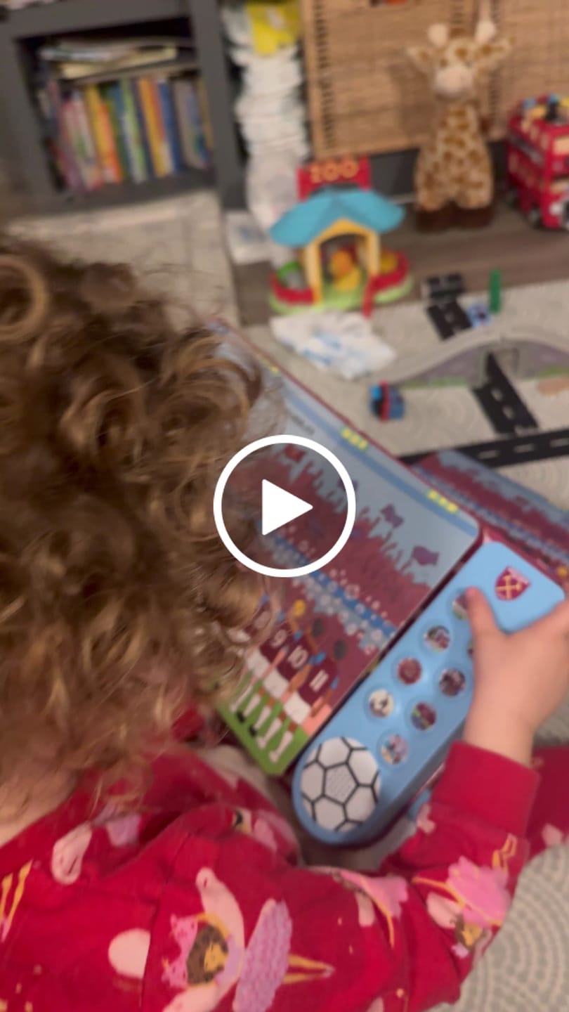 Customer video review of West Ham Sound Book