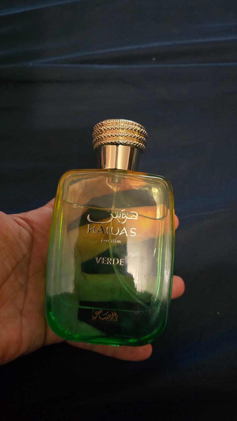 Customer photo review of Perfume Rasasi Hawas Verde 100ml EDP