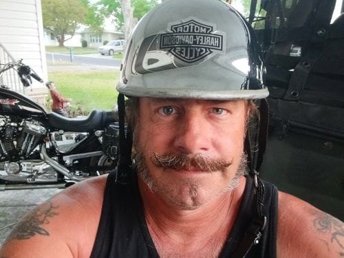 Customer photo review of Smallest Polo SOA Half Helmet - Chrome