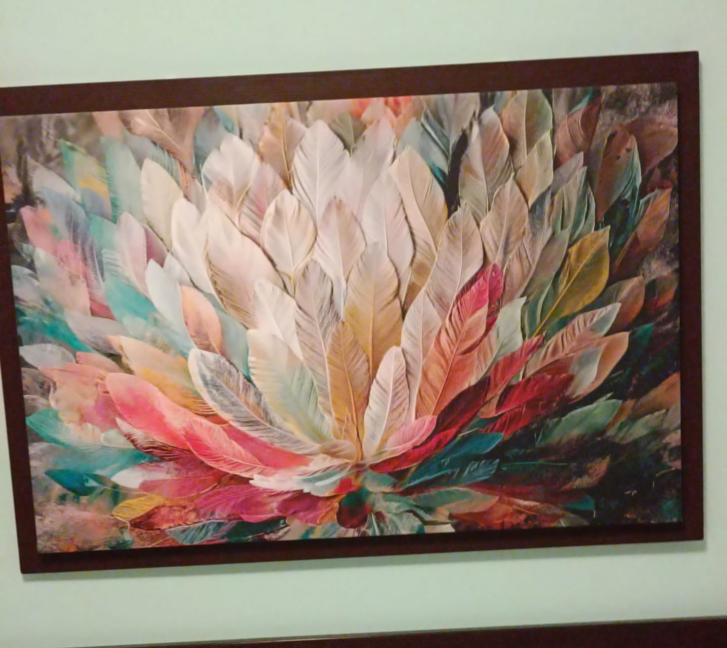 Customer photo review of Quadro di Loto arcobaleno