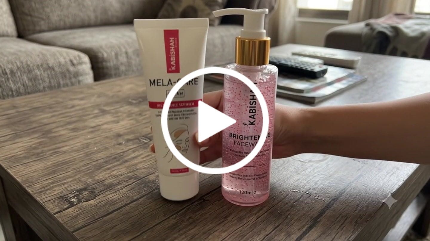 Customer video review of LuminaBright Whitening Face Wash