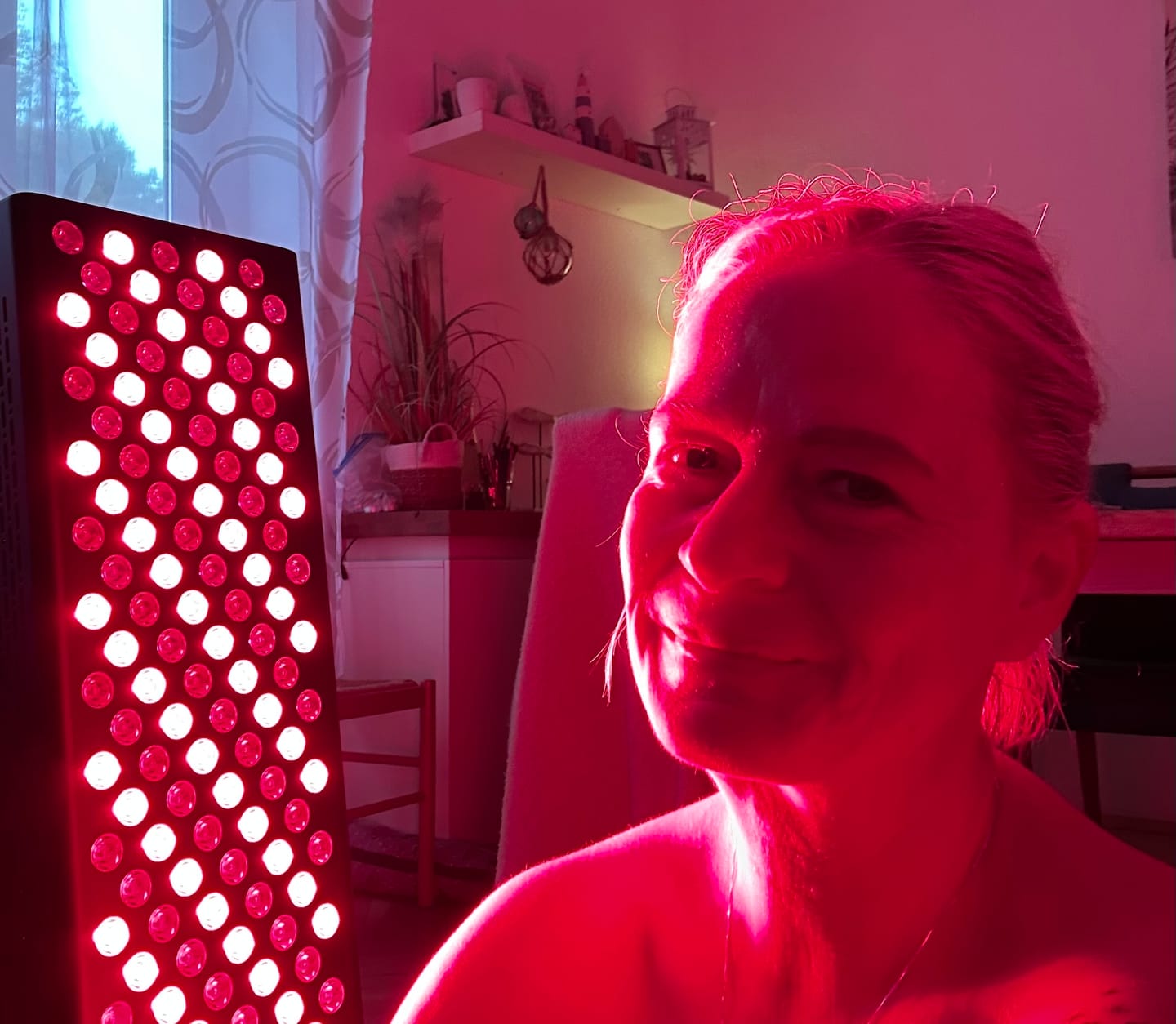 Customer photo review of Koanna® Luma1000™ - Rotlicht-Panel