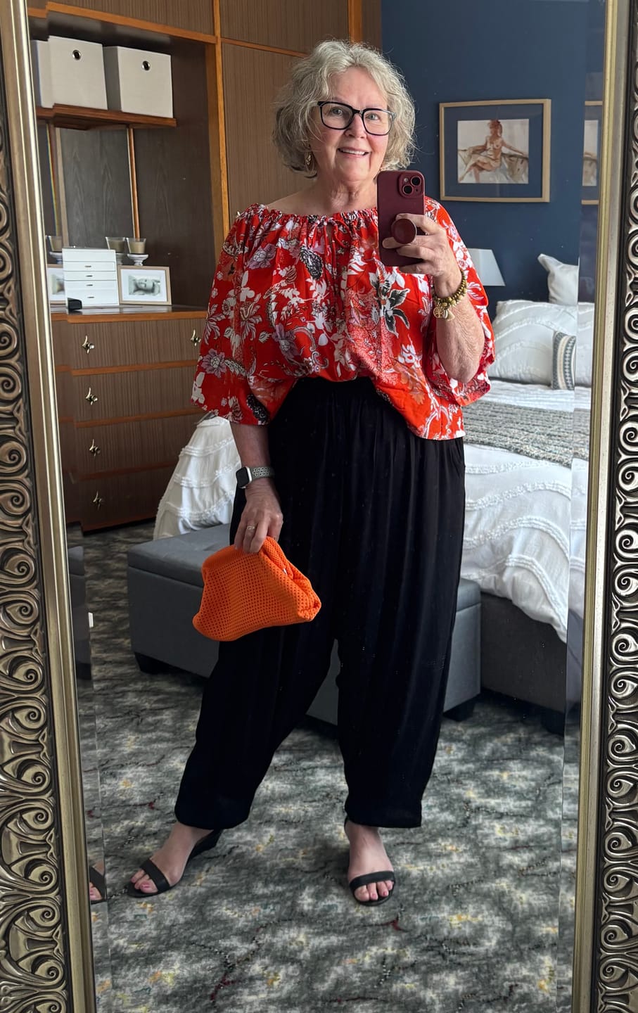 Customer photo review of Festival Dreaming Top | Chilli Orchid