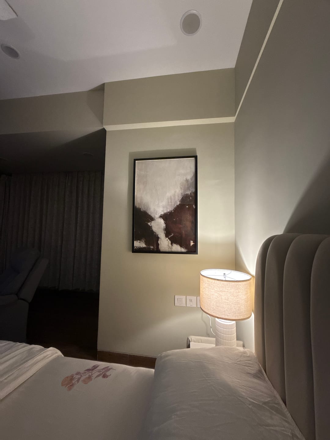 Customer photo review of Dust Modern Abstract Artwork