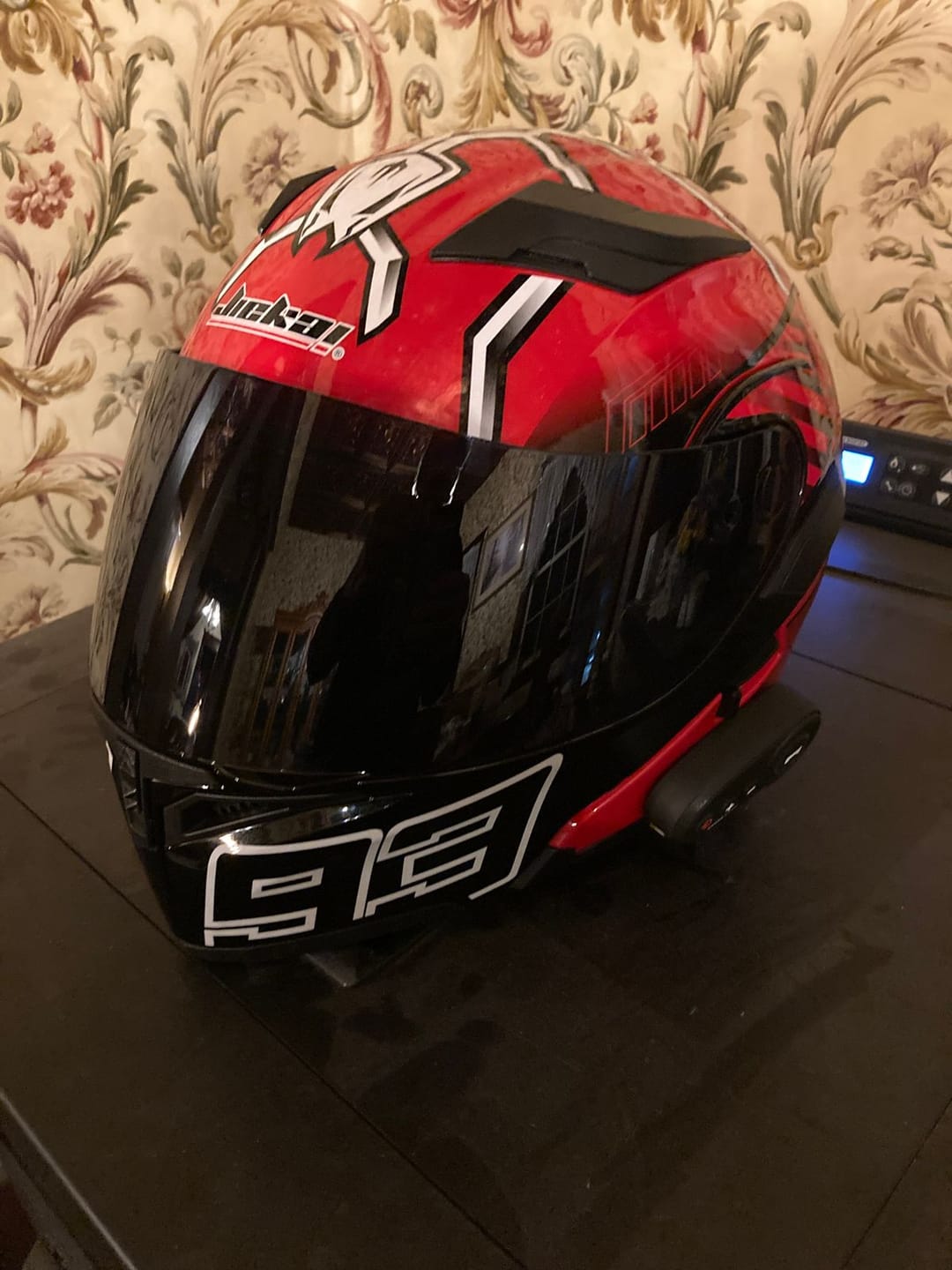 Customer photo review of R3 Modular Full Face Helmet - Bluetooth Headset