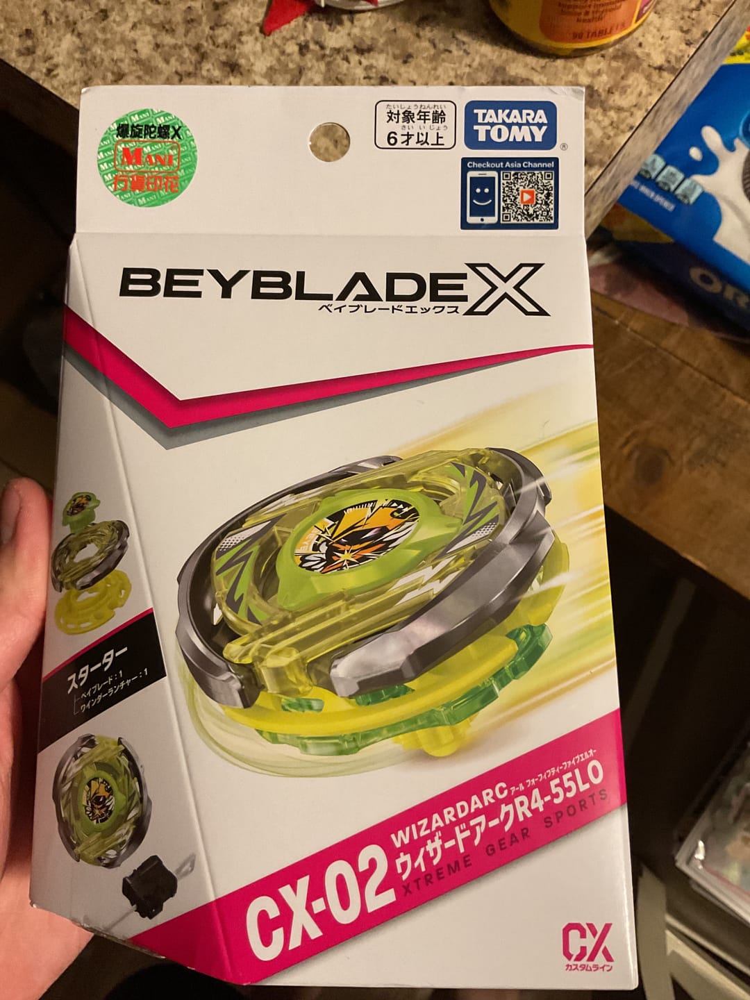 Customer photo review of Random Beyblade X Promo