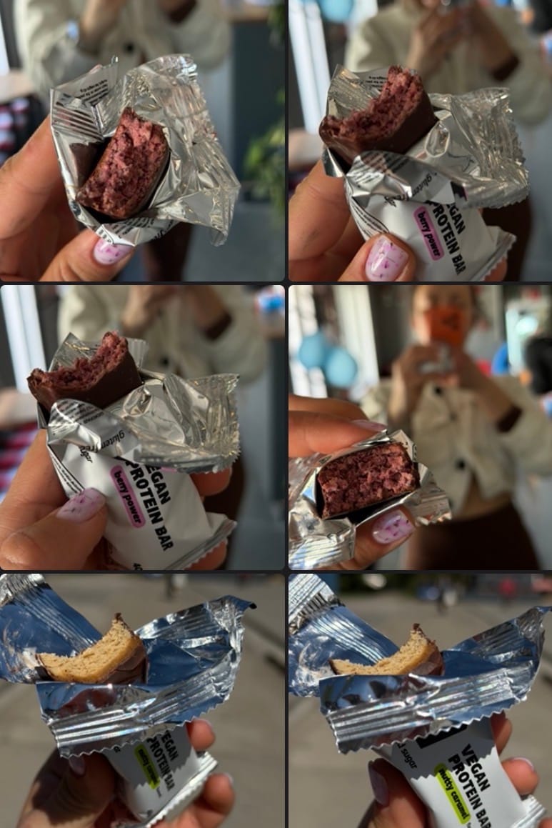 Customer photo review of Choco + Almond x10 шт.