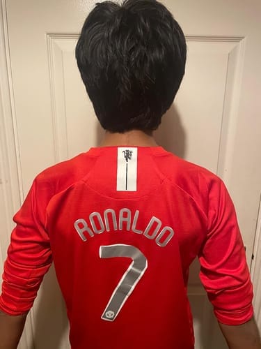 Customer photo review of Man. United Completo Home Long 2007/08 UCL Final - BAMBINO