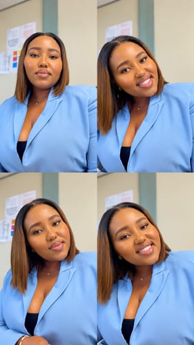 Customer photo review of Vietnamese Super Double Drawn Bone Straight Ombre Chocolate Brown Wigs