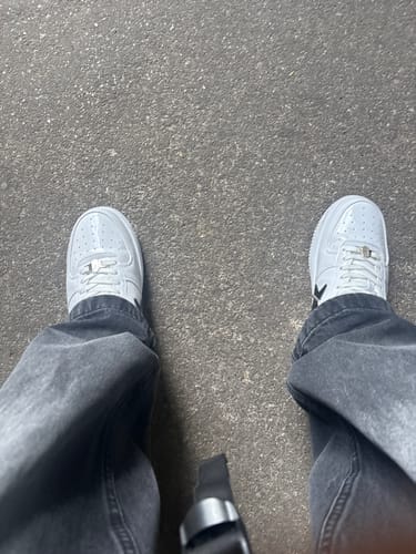 Customer photo review of Bape Jound White Navy