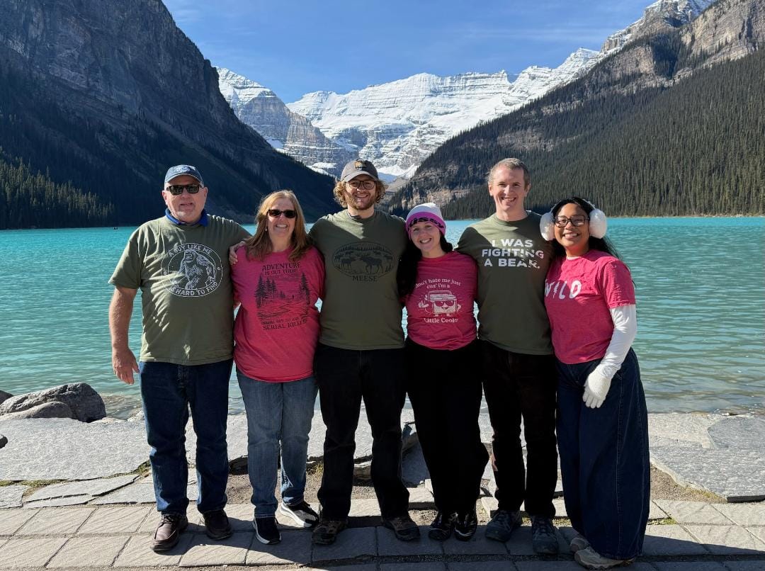 Customer photo review of Adventure Is Out There Lightweight T-Shirt