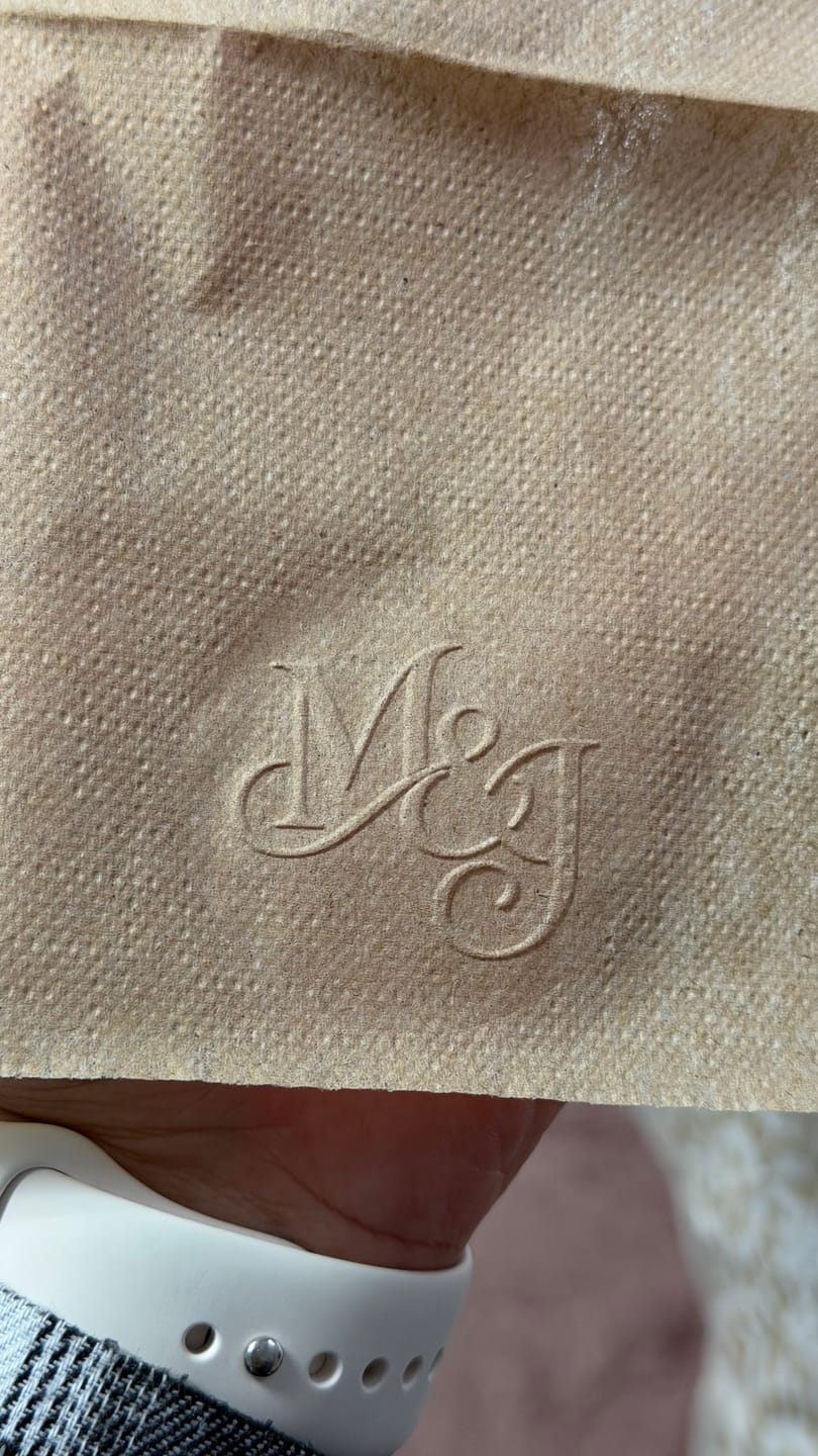 Customer photo review of Monogram Embosser