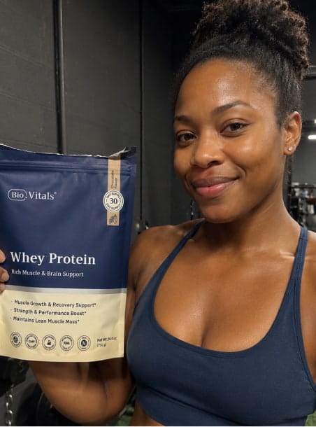 Customer photo review of Whey Protein