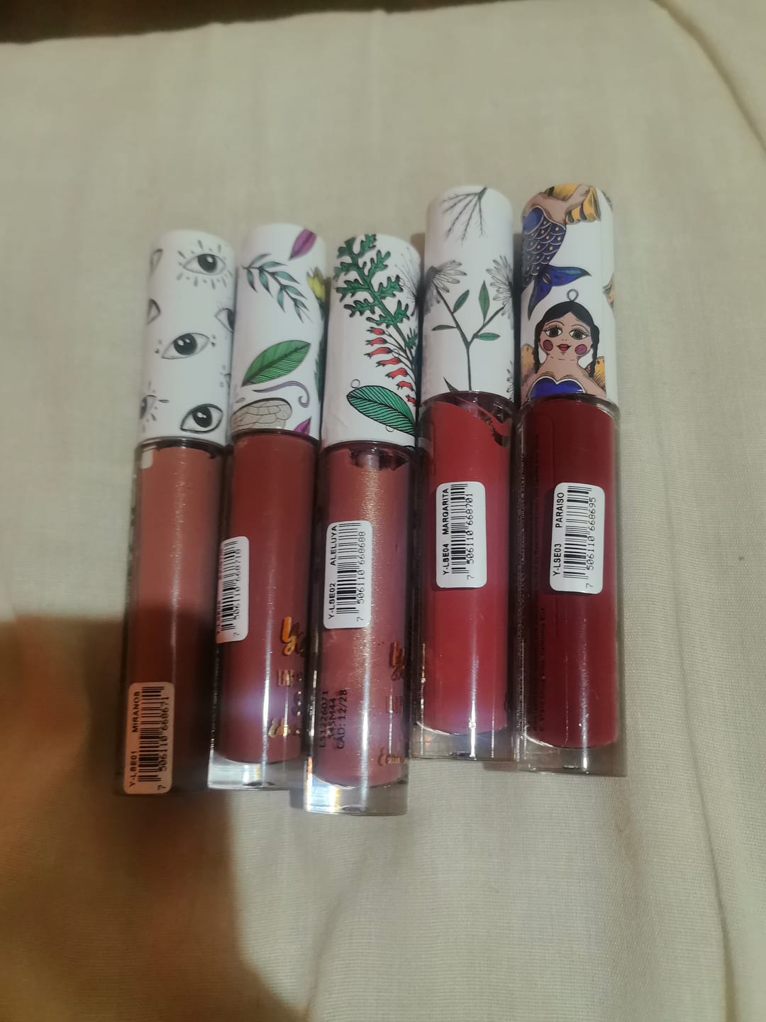 Customer photo review of Paquete 6 Labiales Soft