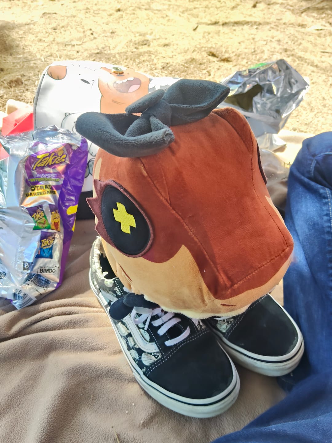 Customer photo review of Cyn T-Rex Plush