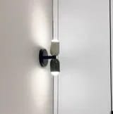 Customer photo review of Two Light Cylinder LED Wall Sconce with Round Backplate