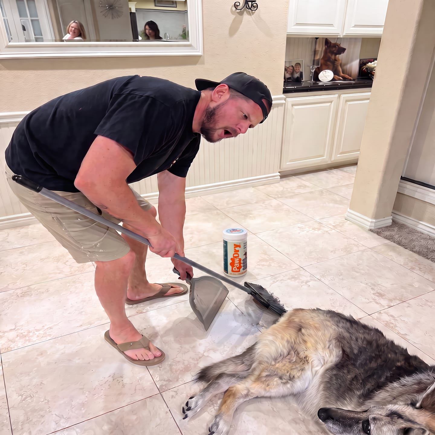Customer photo review of PawDry™ Instant Urine Solidifier