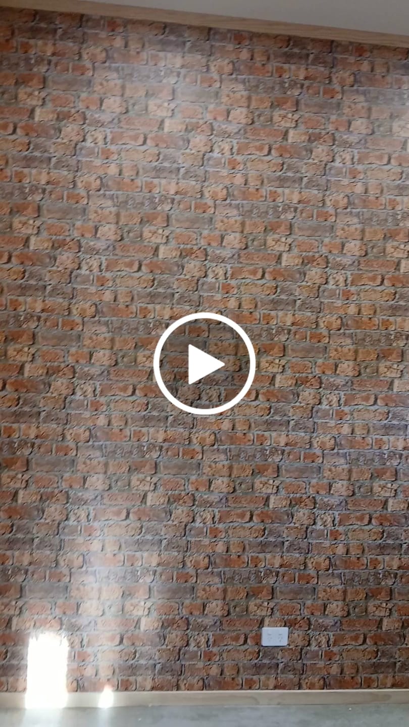 Customer video review of Urban Brick Wallpaper - Traditional