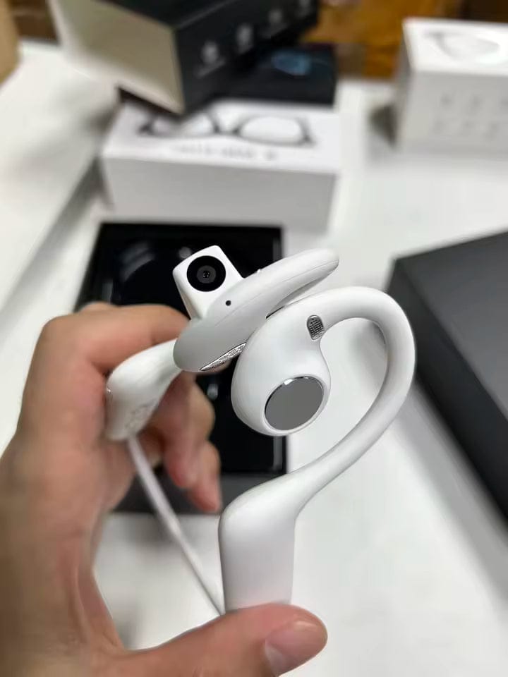 Customer photo review of Hands-Free Fishing Camera Headset