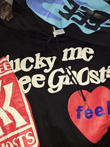 Customer photo review of Lucky Mee I See Ghosts Hoodie