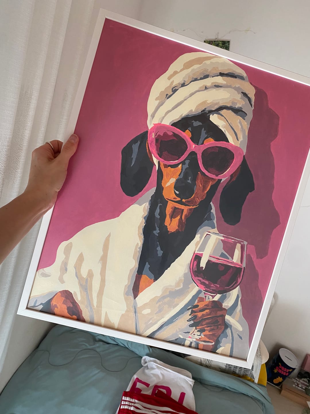 Customer photo review of Weekend Mood | Paint by Number