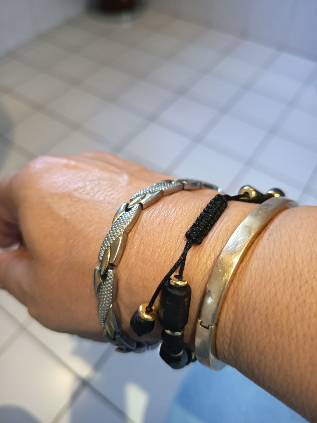 Customer photo review of 7 Chakren Aktivierungs Armband