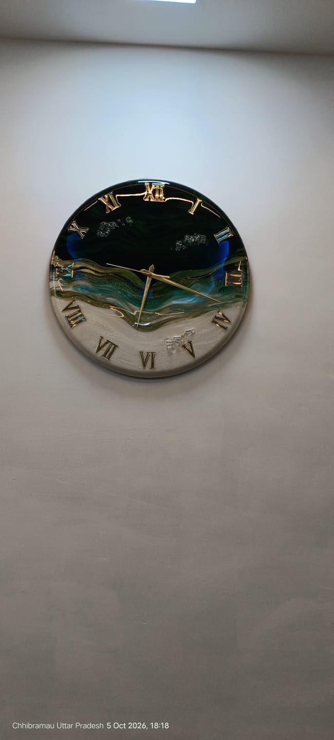 Customer photo review of Royal Green Silent Clock